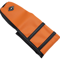 FLU DESIGNS INC. Pro Rib Seat Cover Orange/Black KTM '19-'22