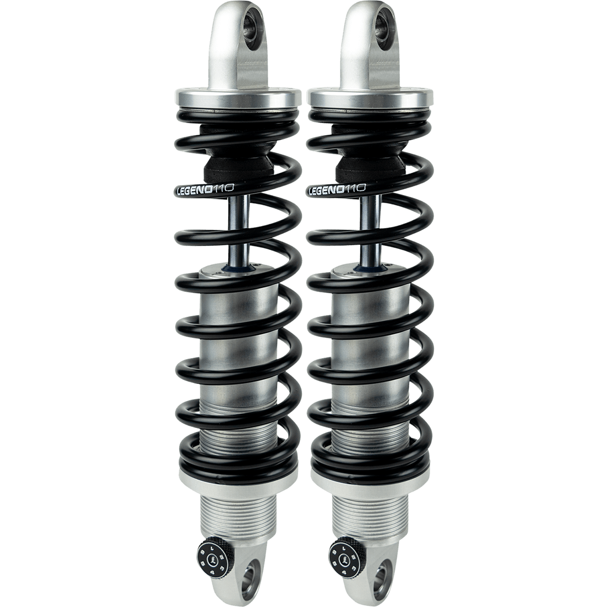 LEGEND SUSPENSION REVO-A Adjustable Dyna Coil Suspension Clear Anodized Standard 12" 13101605