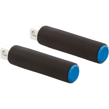 ARLEN NESS Knurled Footpegs Blue FXDR 07950