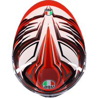 AGV K6 S Helmet Reeval White/Red/Gray XL 2118395002023XL