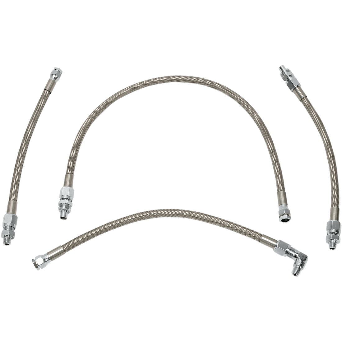 DRAG SPECIALTIES Oil Line Kit Stainless Steel Softail