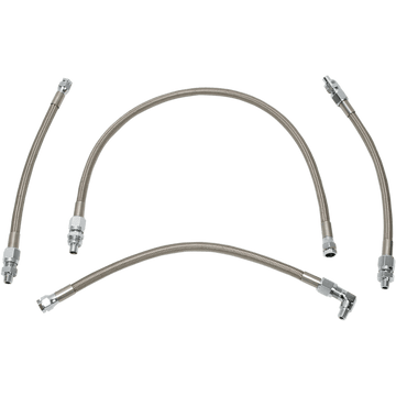 DRAG SPECIALTIES Oil Line Kit Stainless Steel Softail