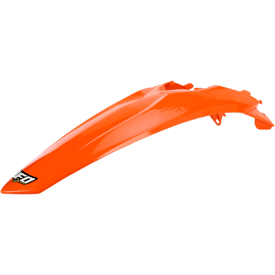 UFO MX Rear Fender With Pins KTM Orange