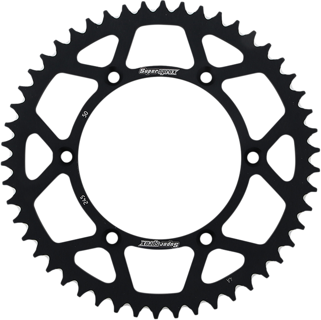 SUPERSPROX Rear Sprocket Black Yamaha 50 Tooth