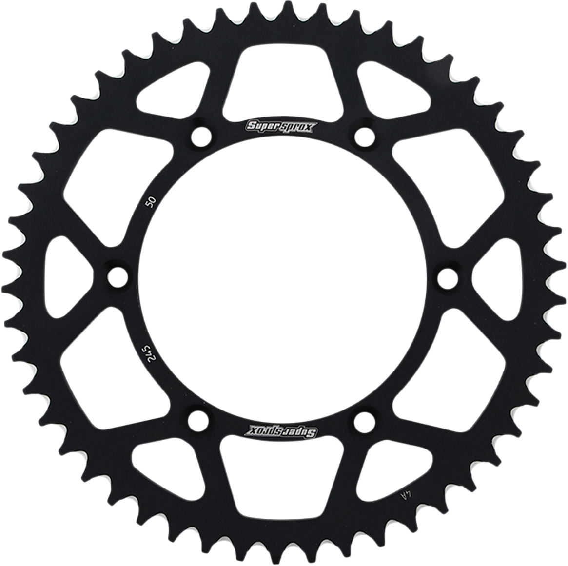 SUPERSPROX Rear Sprocket Black Yamaha 50 Tooth