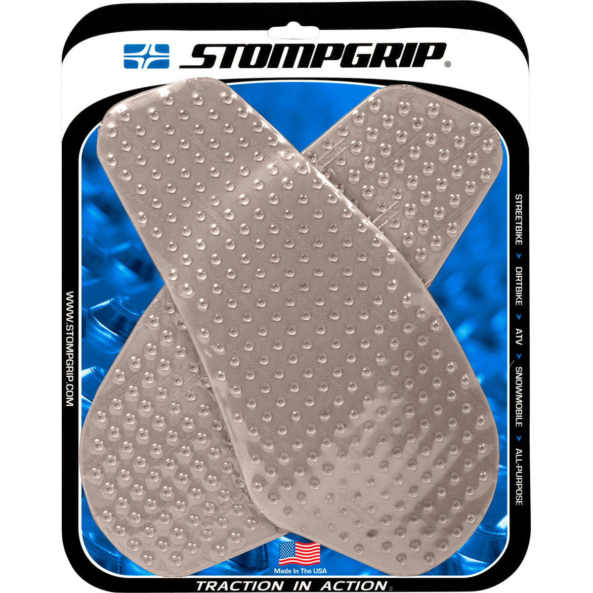 STOMPGRIP Traction Kit Clear Yamaha