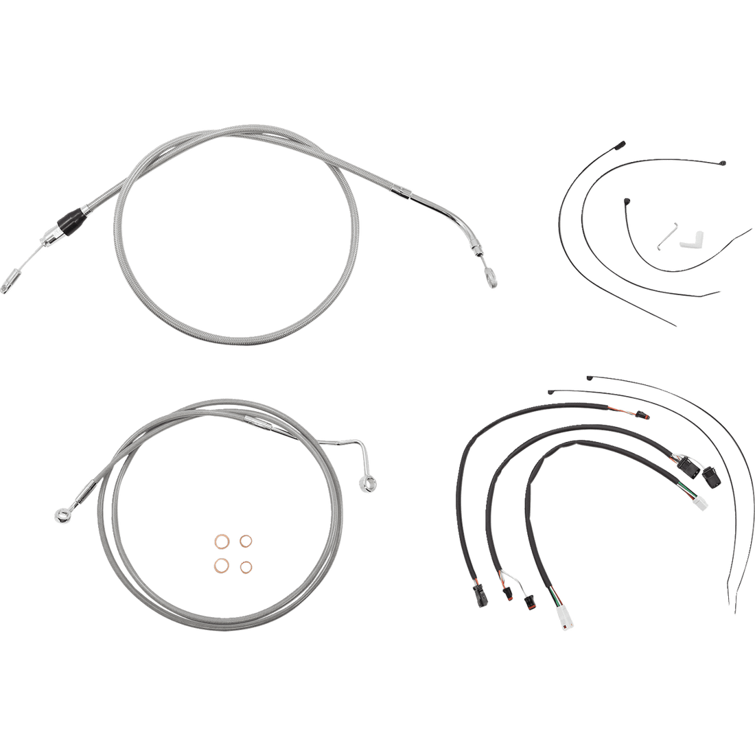 MAGNUM SHIELDING Control Cable Kit XR Stainless Steel/Chrome 5891171