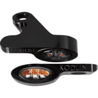 KODLIN USA LED 2-1 Front Turn Signal w/ Running Light Black K68500