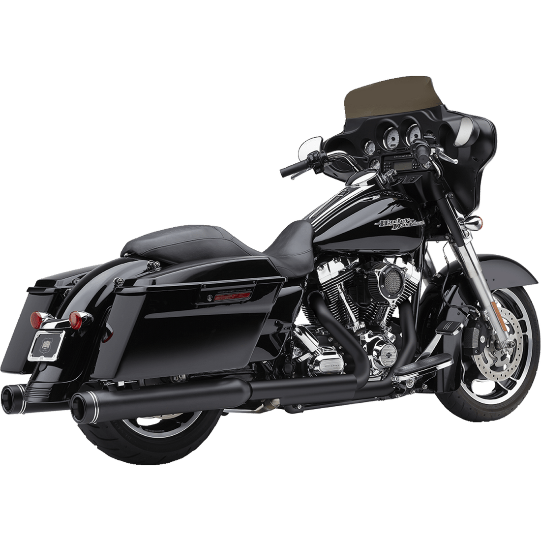 COBRA 4" Neighbor Haters® Series Mufflers Black 6276RB