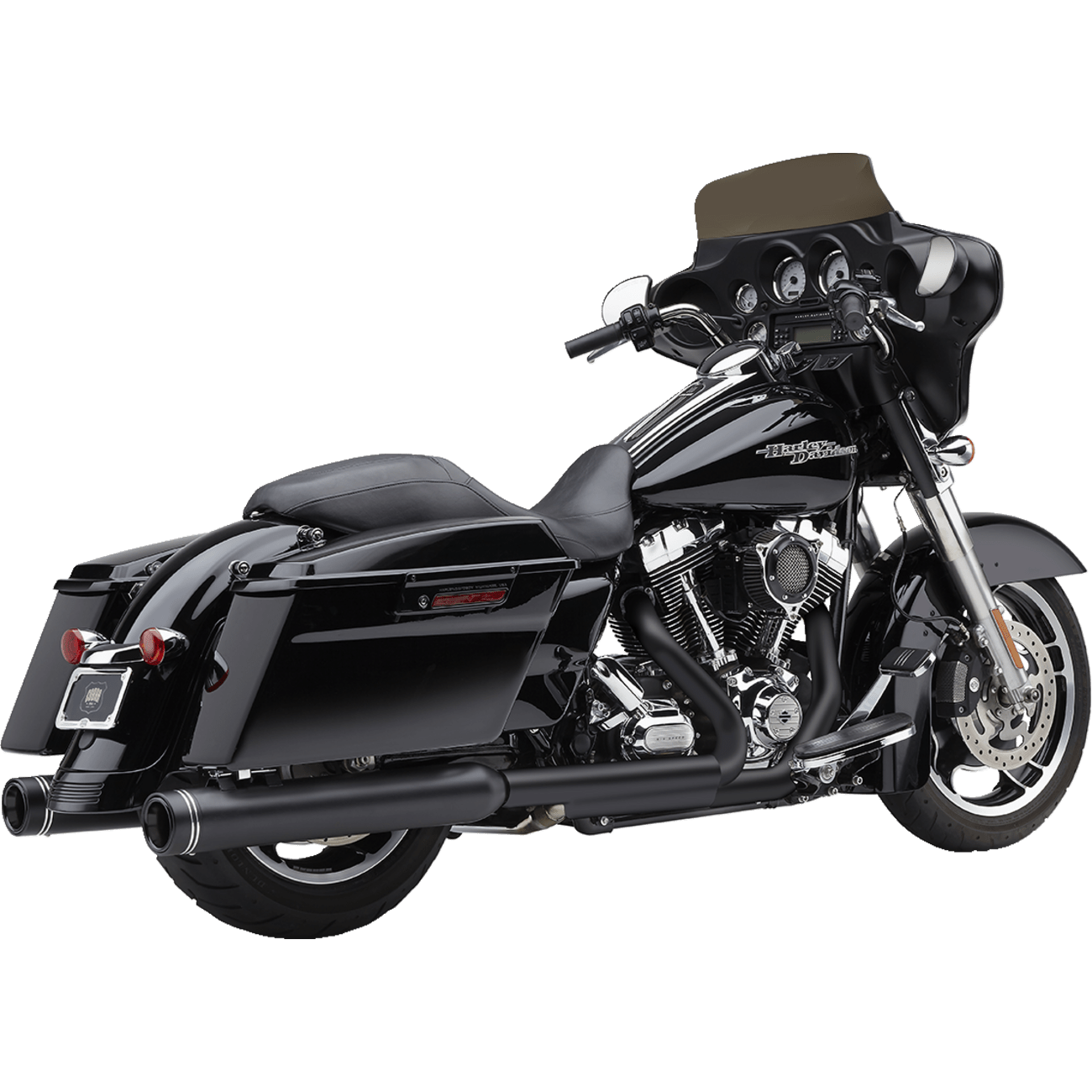 COBRA 4" Neighbor Haters® Series Mufflers Black 6276RB