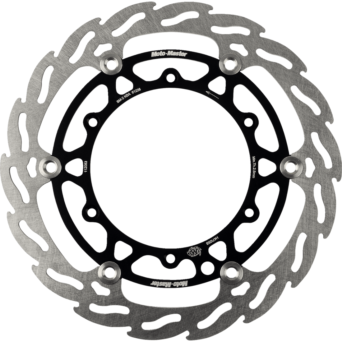 MOTO-MASTER Brake Rotor Front Flame