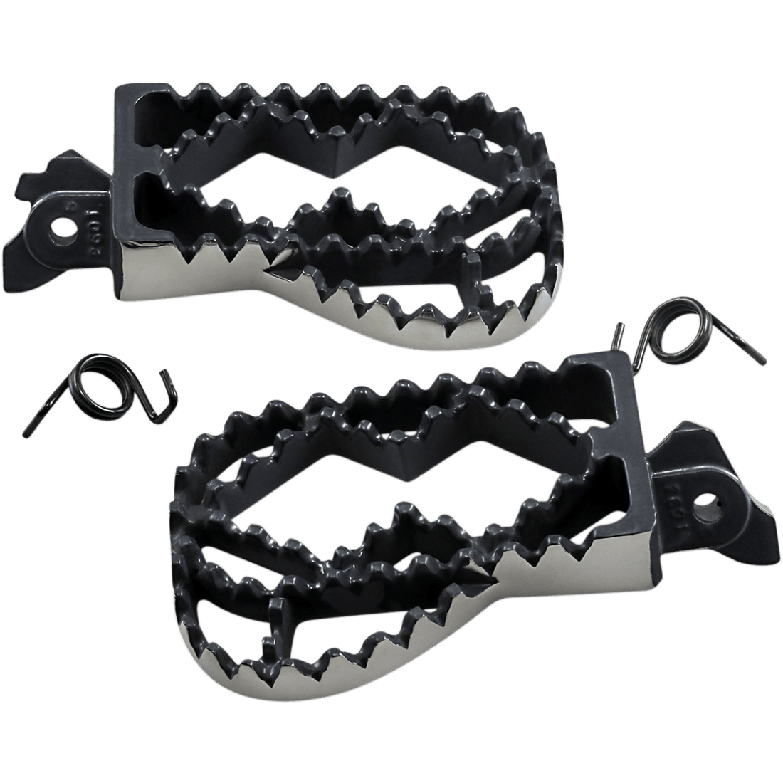 IMS PRODUCTS INC. Adventure II Footpegs Black 252601S2