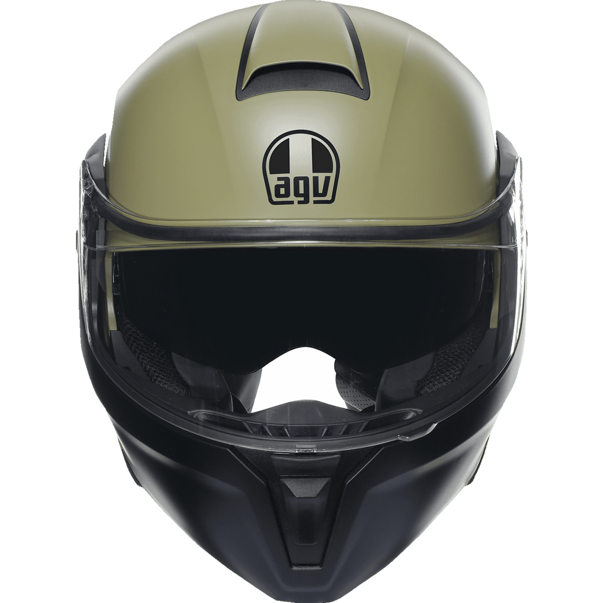 AGV Streetmodular Helmet Mono Matte Pastello Green/Black Small 2118296002010S