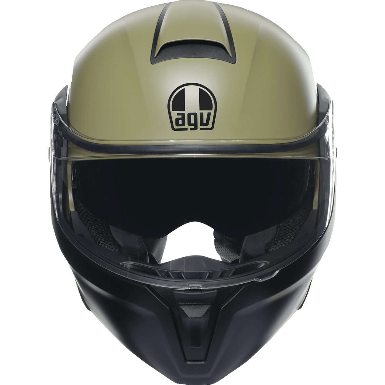 AGV Streetmodular Helmet Mono Matte Pastello Green/Black Small 2118296002010S