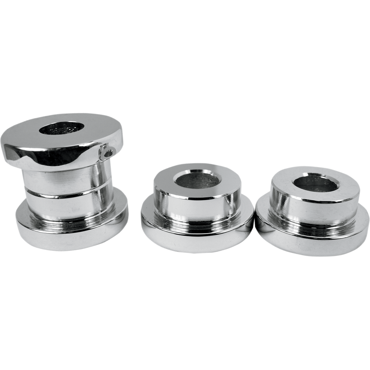 LA CHOPPERS Riser Bushings Solid Chrome LA740050