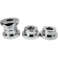 LA CHOPPERS Riser Bushings Solid Chrome LA740050