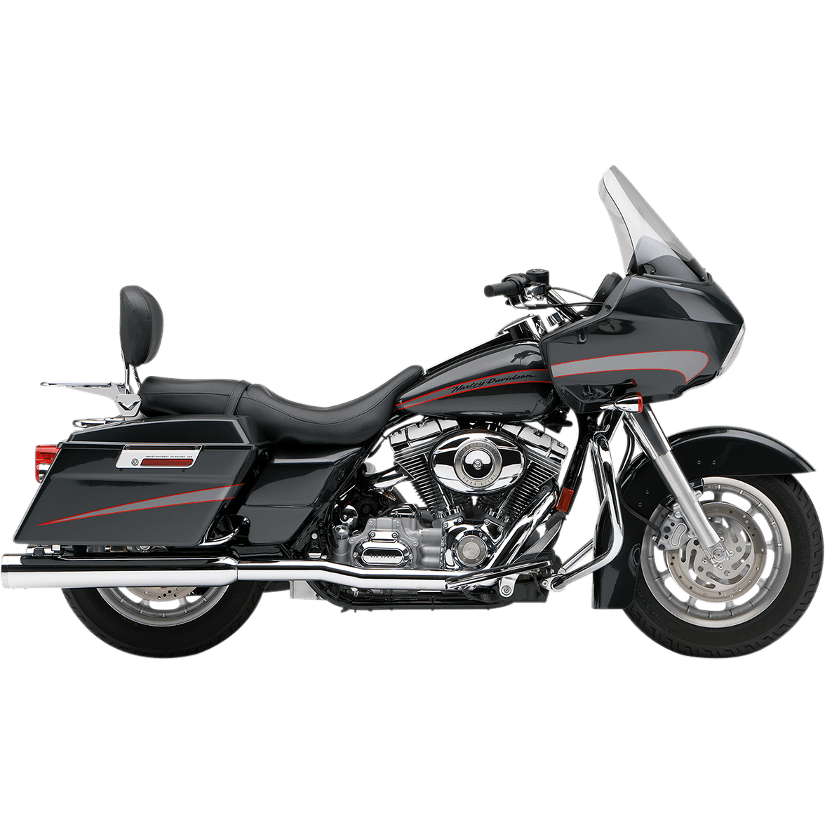 COBRA True Dual Headpipes Chrome '07-'08 FL 6251