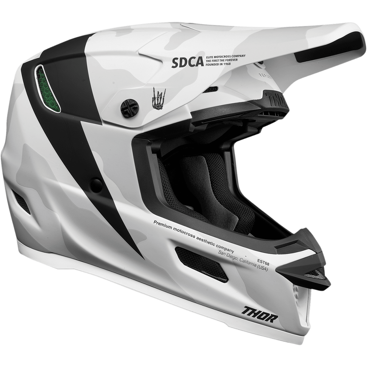 THOR Reflex Helmet Cast MIPS® White/Black 2XL