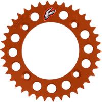 RENTHAL Rear Sprocket Orange 38 Tooth 49141538POR