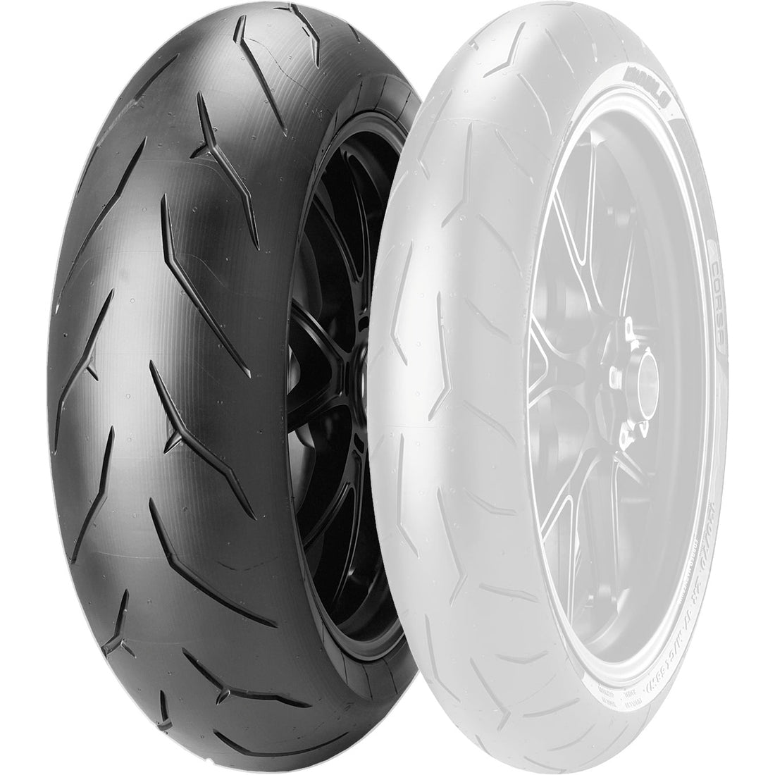 PIRELLI TIRE ROSSO CORSA REAR 190/55ZR17 75W RADIAL