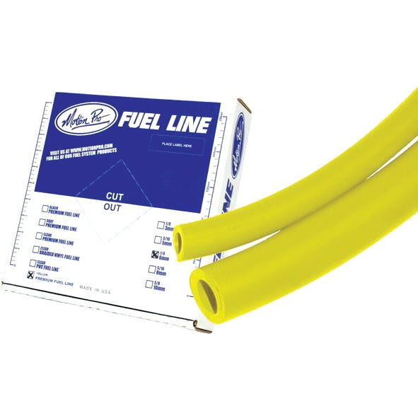 MOTION PRO LP PREMIUM FUEL LINE YELLOW 1/4"X25' P/N 12-0068