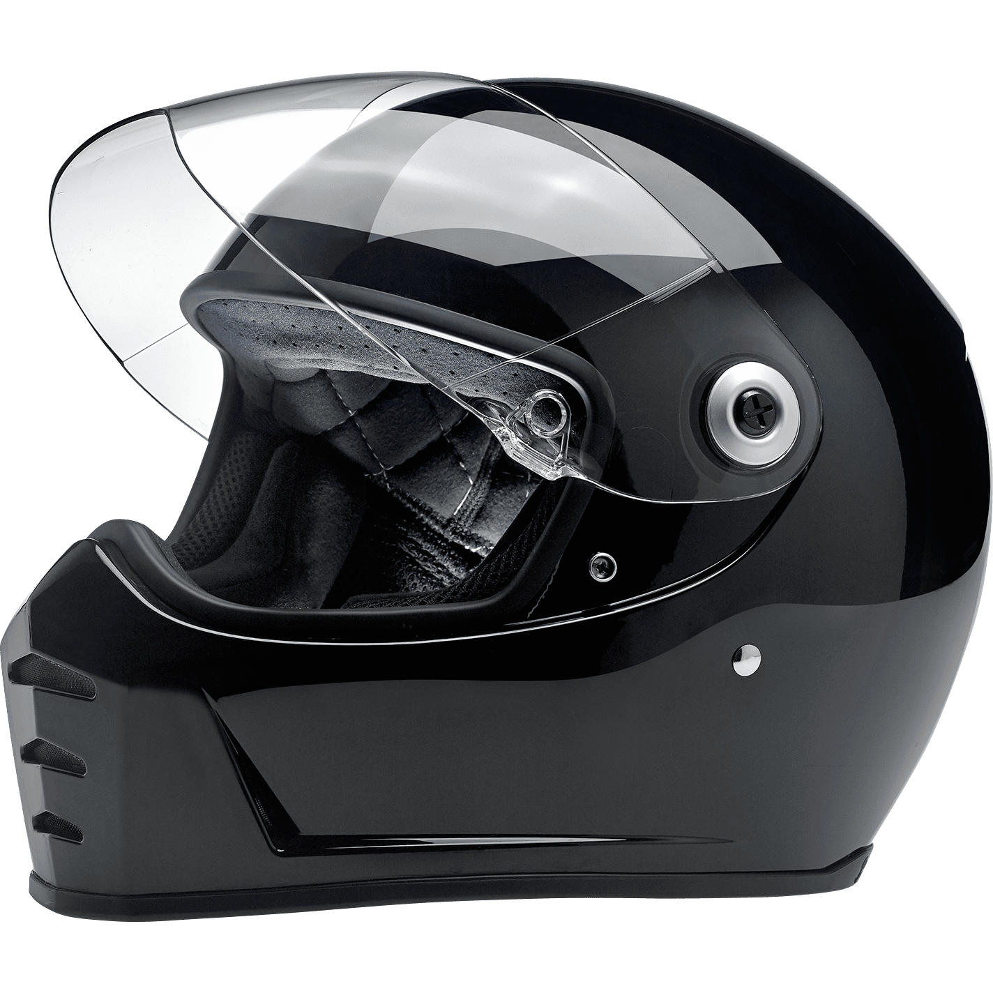 BILTWELL Lane Splitter Helmet Gloss Black 2XL 1004101106