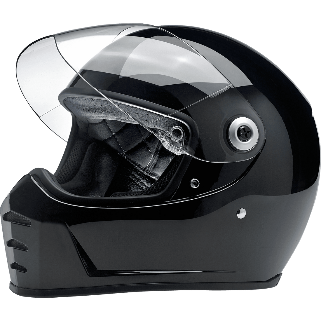 BILTWELL Lane Splitter Helmet Gloss Black Small 1004101102