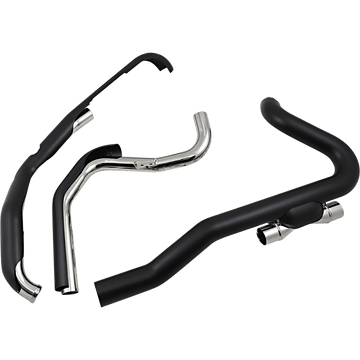 COBRA Pro Chamber Headpipes for Trike Black 6256RB