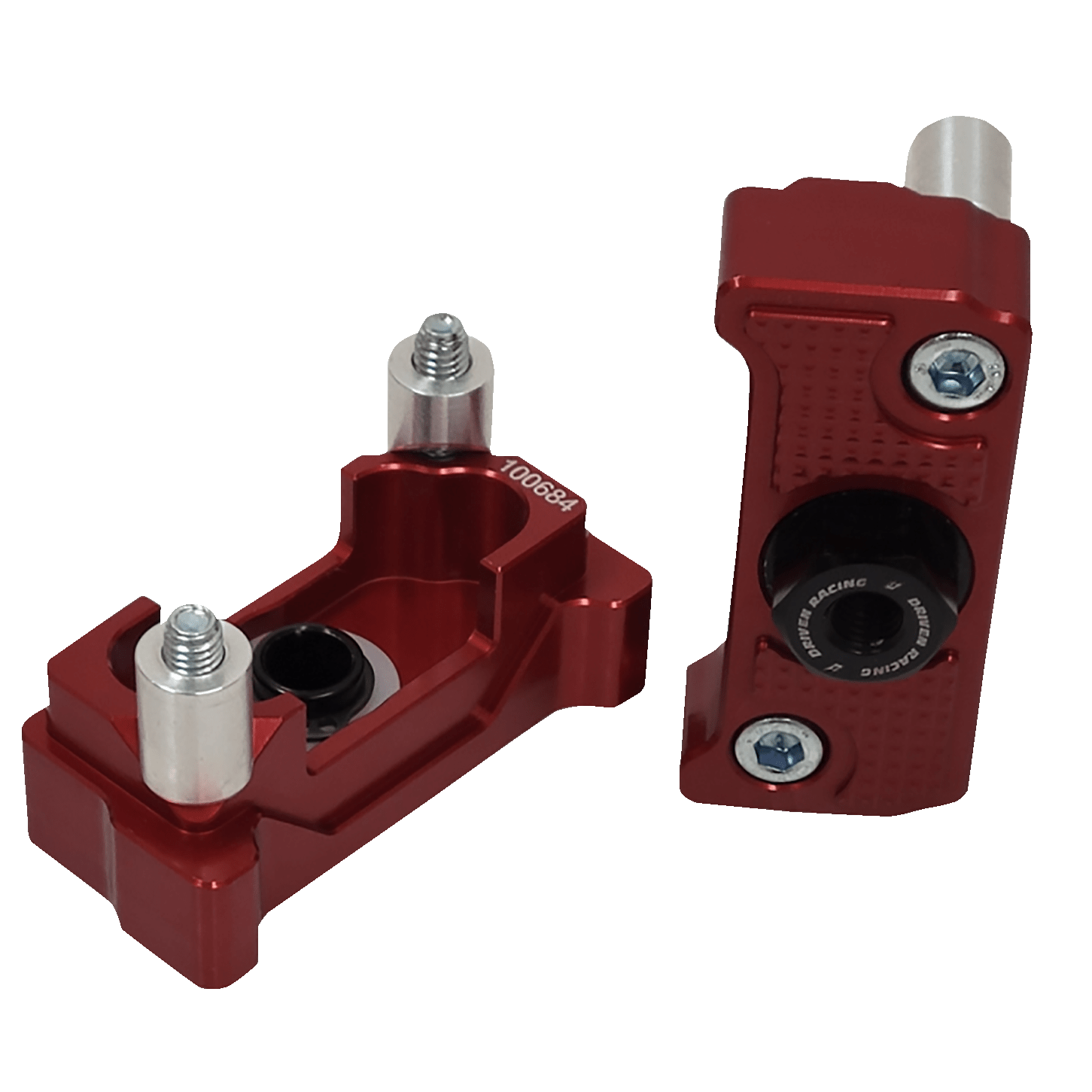 DRIVEN RACING Captive Axle Block Sliders Red DRCAX204RD