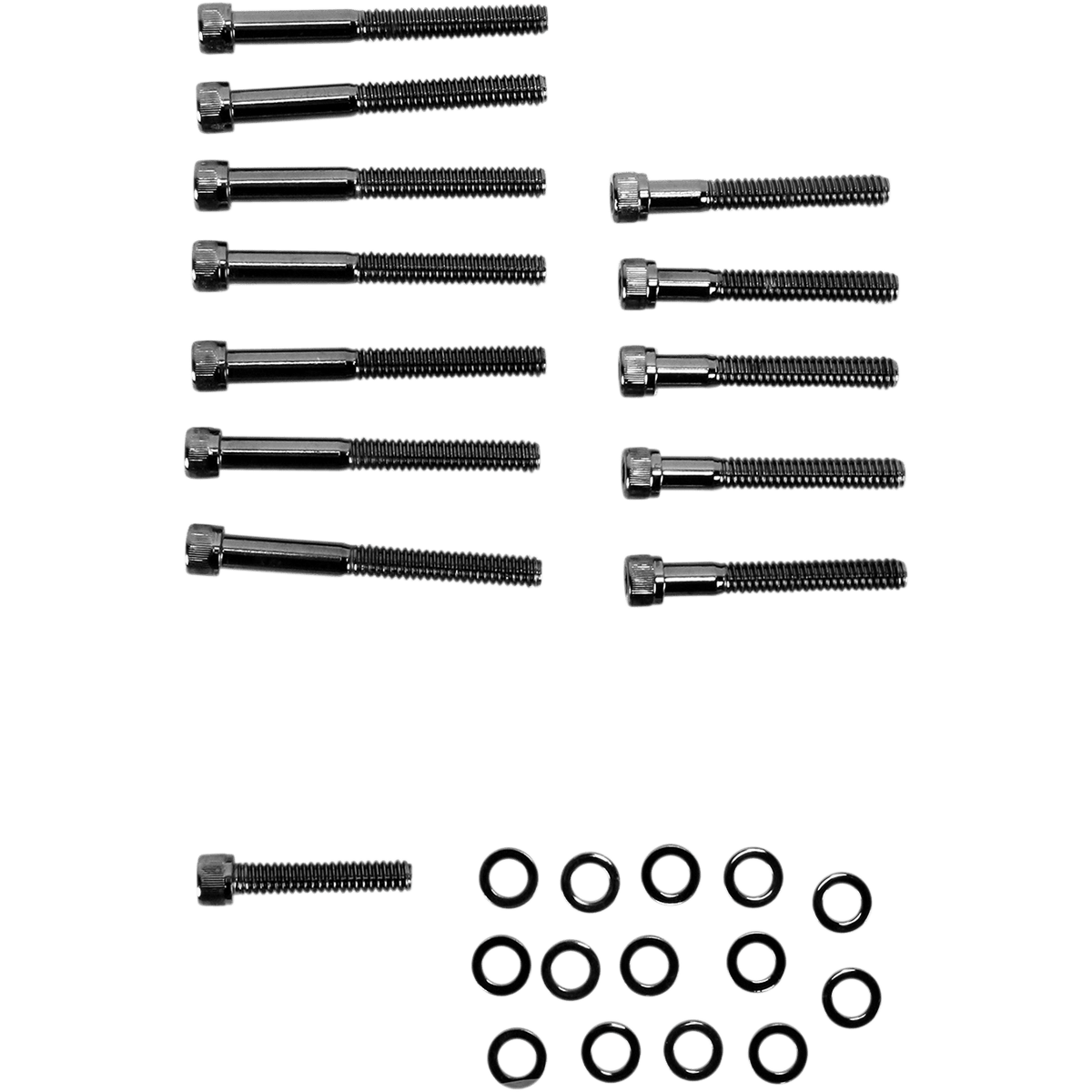 DRAG SPECIALTIES Bolt Kit Knurled Camshaft Cover