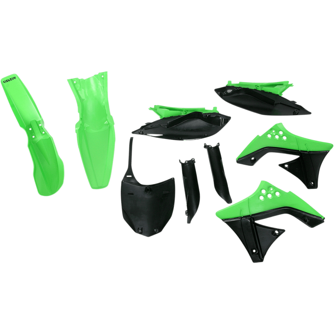 ACERBIS Full Replacement Body Kit OEM Green/Black 2198050438