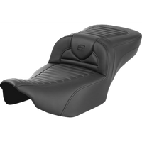 SADDLEMEN Roadsofa™ Extended Reach Seat without Backrest Tuck-n-Roll FLTR/FLHX '23-'24