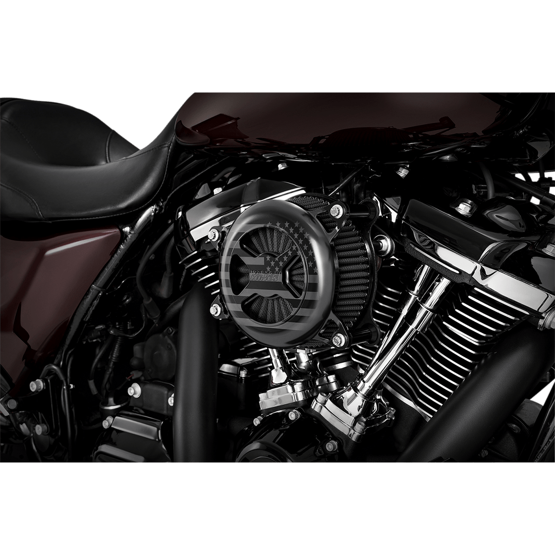 VANCE & HINES VO2 America Air Cleaner Freedom Black 42045FG