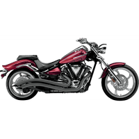 COBRA Speedster Swept Exhaust Black Raider 2225B