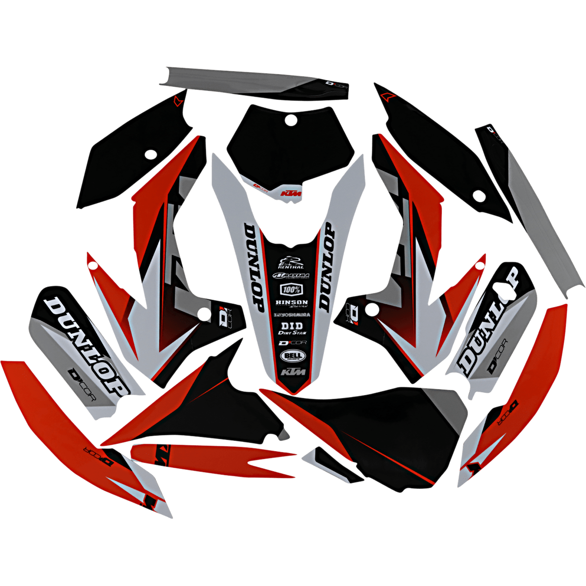 D'COR VISUALS Graphic Kit KTM 2030103