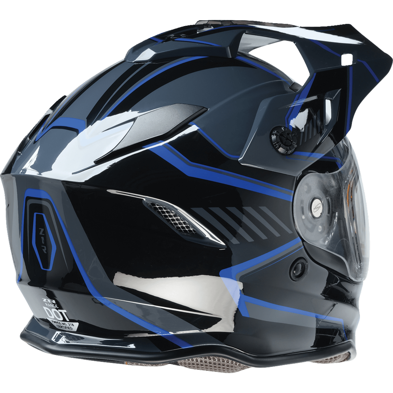 Z1R Range 2.0 Helmet Rotor Black/Blue Large