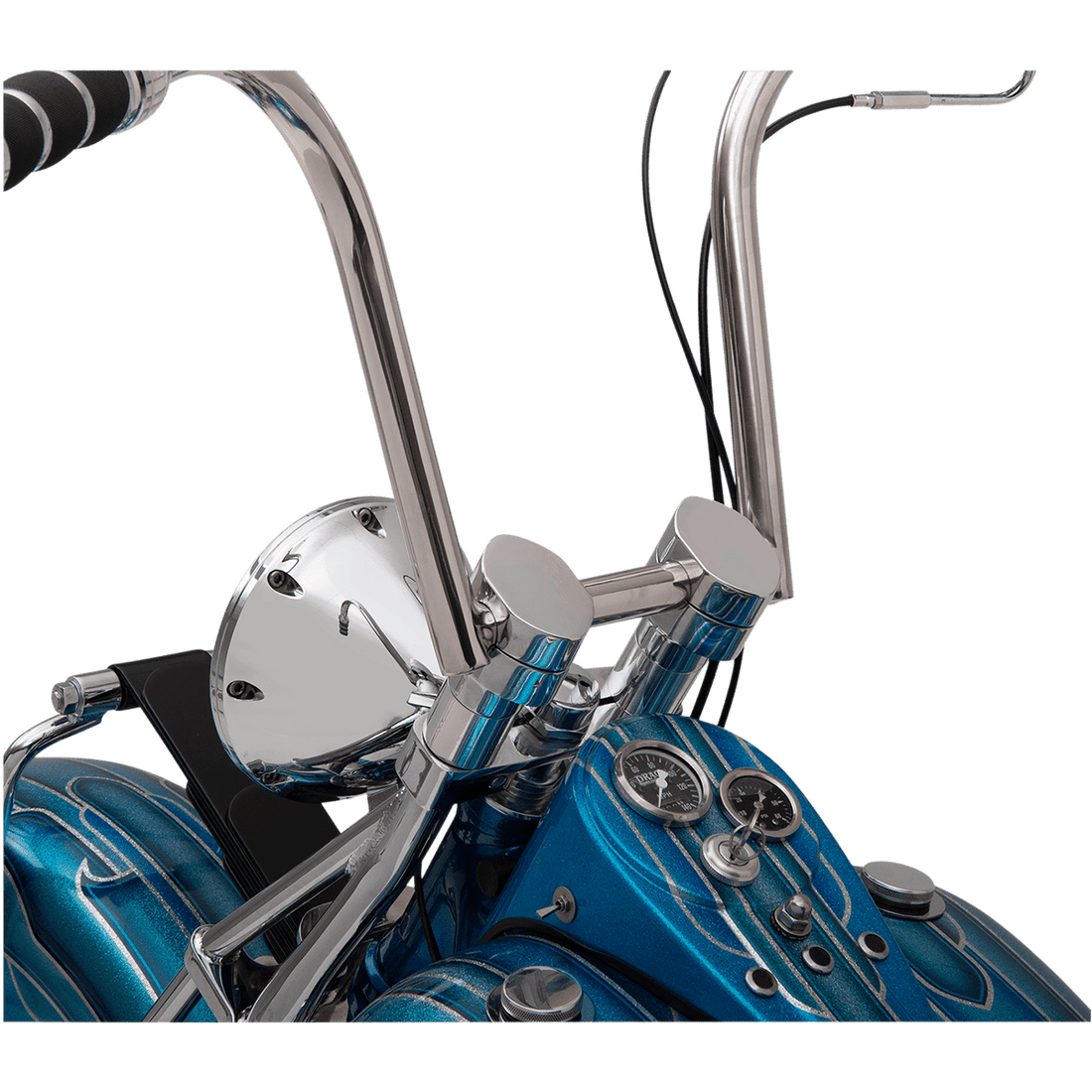 LA CHOPPERS Risers Paughco Springer Chrome LA741003