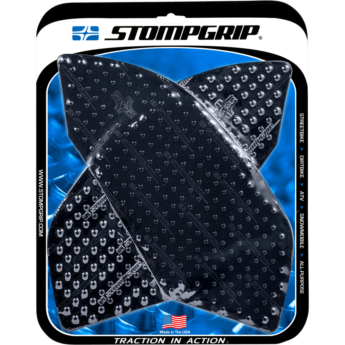 STOMPGRIP Traction Kit Black Aprilia