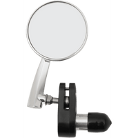 EMGO Mirror Side View Round Polished Left