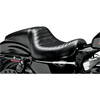 LE PERA Daytona Seat Without Backrest Pleated Black XL '04-'23 LK542PT