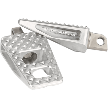 THRASHIN SUPPLY CO. Front/Rear P-54 Footpegs Natural 2.25"