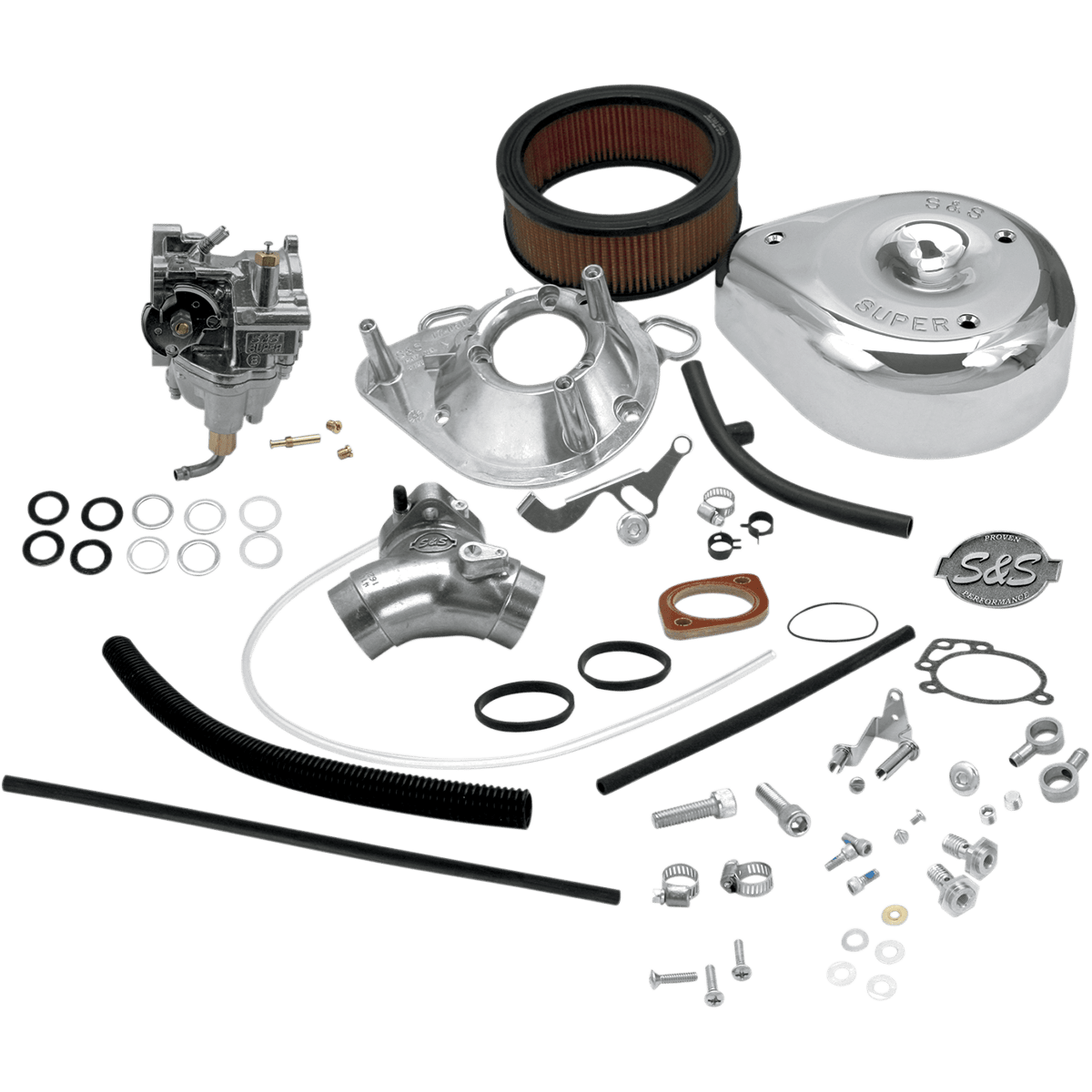 S&S CYCLE Super E Carburetor Kit Evolution Big Twin 110419