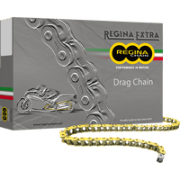 REGINA 530 DR Extra Drag Racing Chain 130 Links 136DR/1003