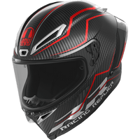 AGV Pista GP RR Helmet Intrepido Matte Carbon/Black/Red Medium 2118356002019M