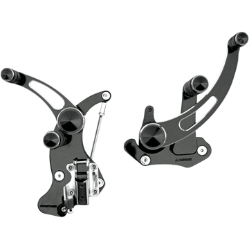 ACCUTRONIX Forward Control Black Slotted FC405SSN