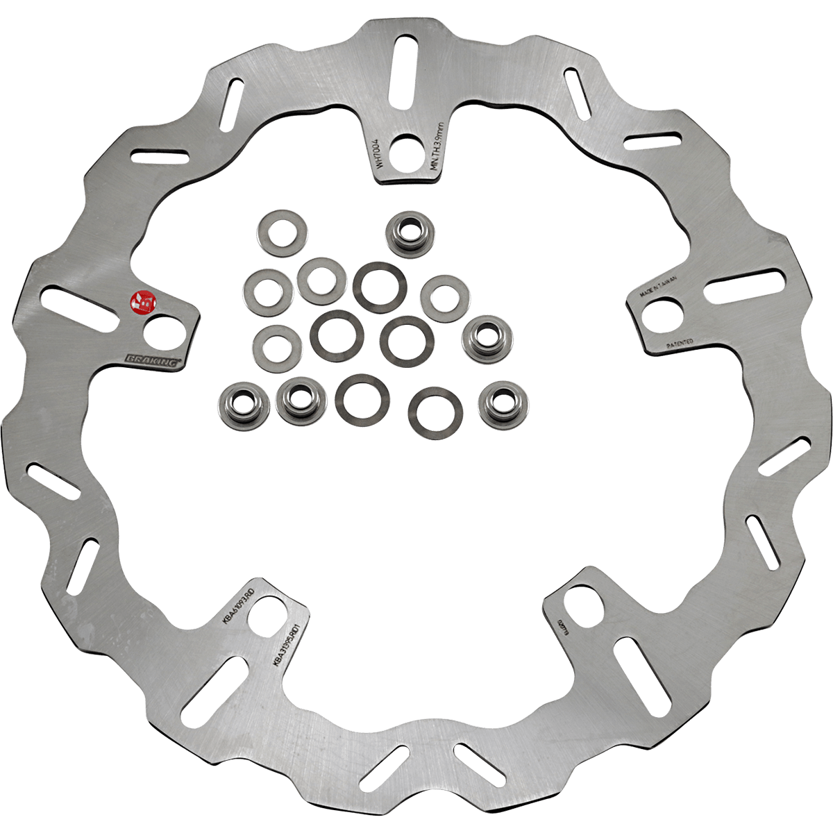 BRAKING Brake Rotor Front WH7004