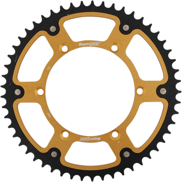 SUPERSPROX Stealth Rear Sprocket 53 Tooth Gold Kawasaki/Suzuki RST46053GLD