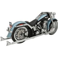 BASSANI XHAUST Fishtail Exhaust 36" Softail 1S46E36