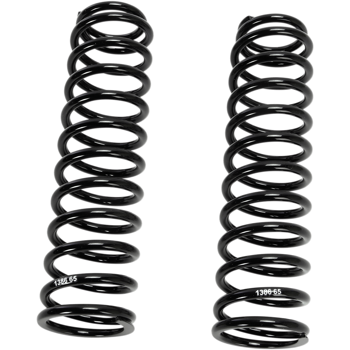 PROGRESSIVE SUSPENSION Shock Springs 12/412-Series Black 65 lb/in 031386B