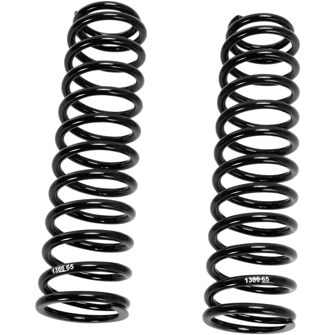 PROGRESSIVE SUSPENSION Shock Springs 12/412-Series Black 65 lb/in 031386B